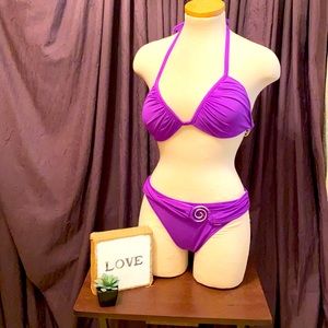 Purple bikini